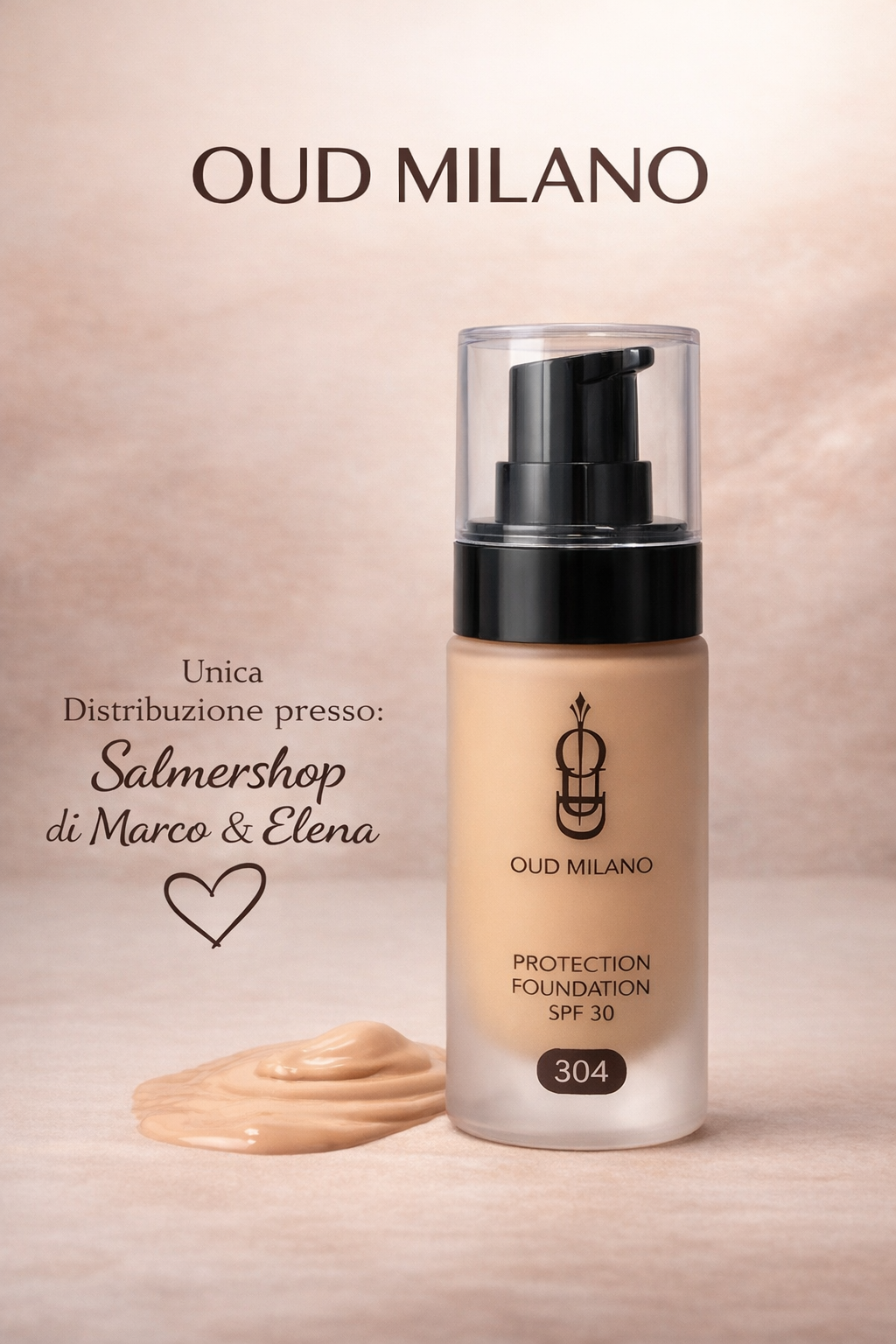 CC Cream Colorata SPF 30 Oud Milano – Fondotinta Coprente Idratante Effetto Naturale