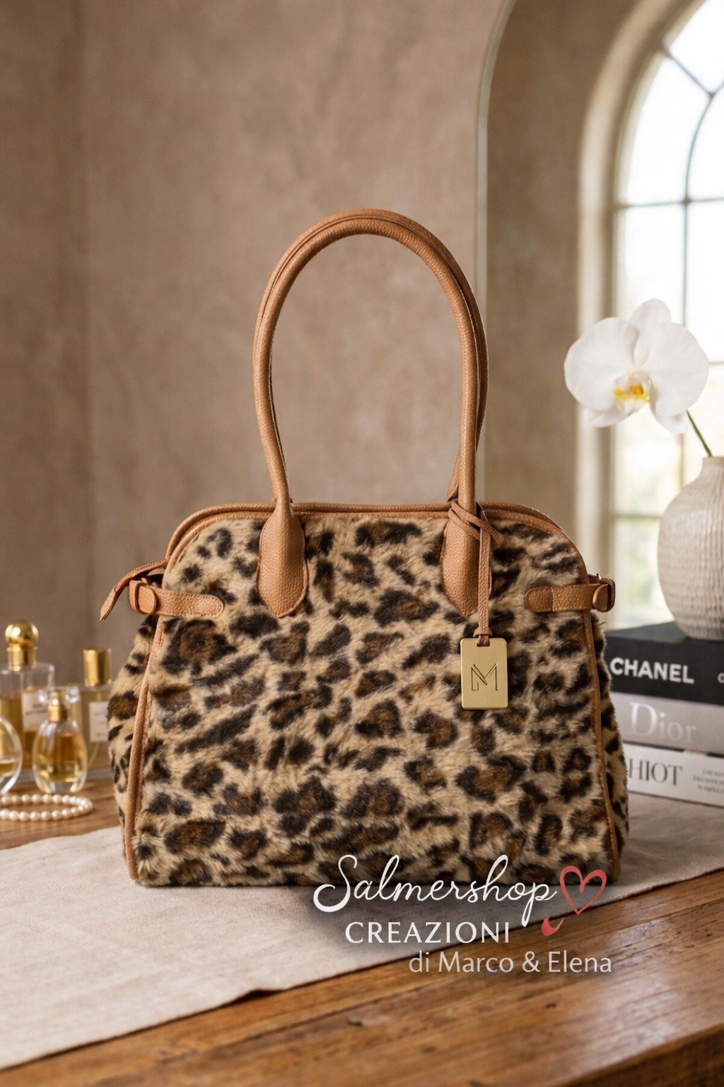 Borsa Leopardata Elegante Donna – Chic & Capiente | Salmershop