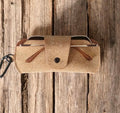 Portaocchiali in sughero artigianale – Custodia per occhiali eco-friendly fatta a mano, idea regalo sostenibile.