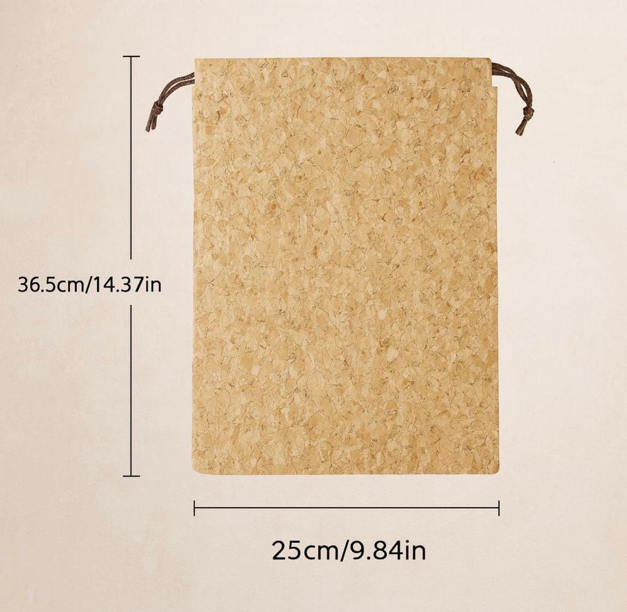 Sacca in Sughero Naturale.Artigianale fatto a mano.