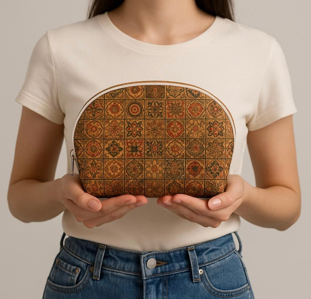 Borsetta pochette in sughero