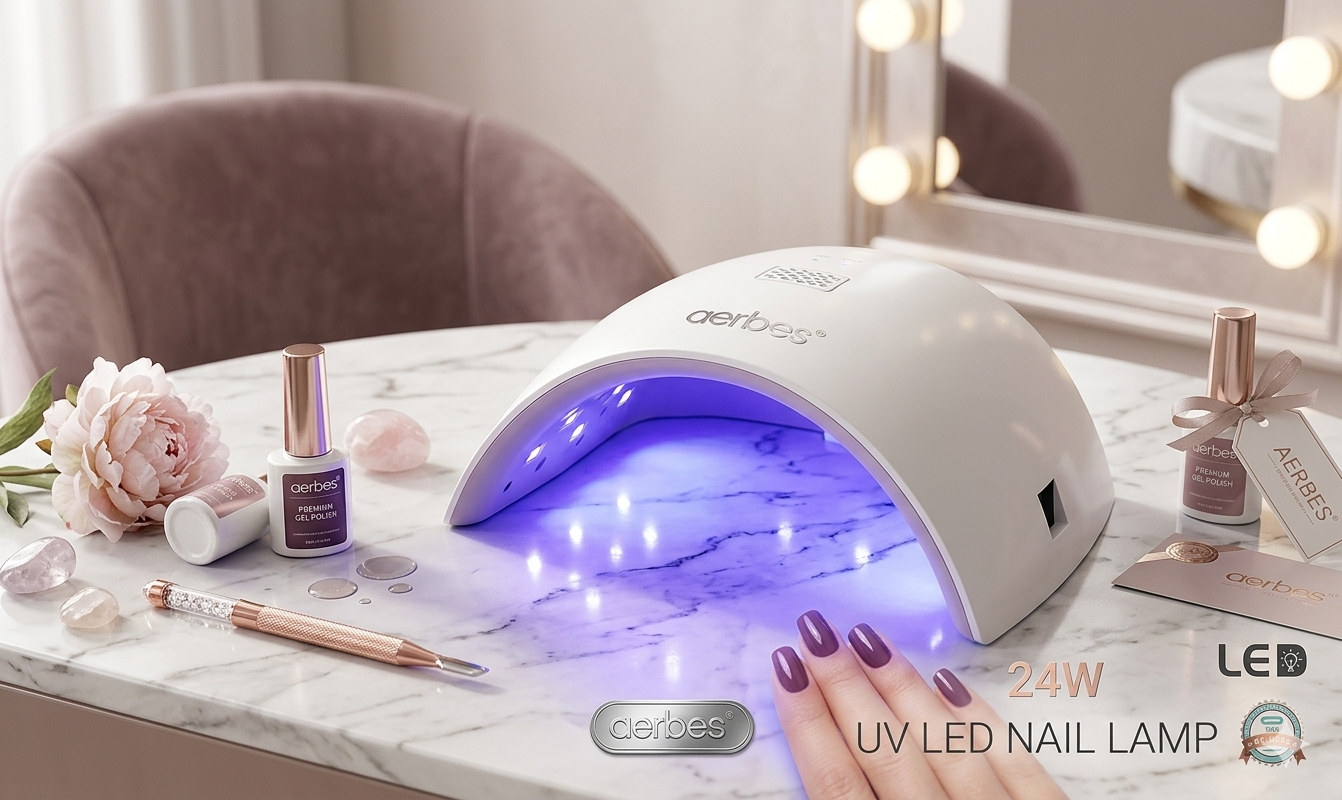 Lampada UV LED Unghie 24W Professionale – Fornetto Unghie per Gel e Semipermanente con Sensore Automatico