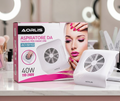 Aspiratore Polvere Unghie Professionale 40W Aorlis- Aspiratore da Tavolo per Manicure Ricostruzione Unghie Nail Dust Collector